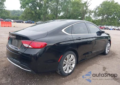 2015 Chrysler 200 Limited из США, поврежденный, VIN 1C3CCCAB4FN555877